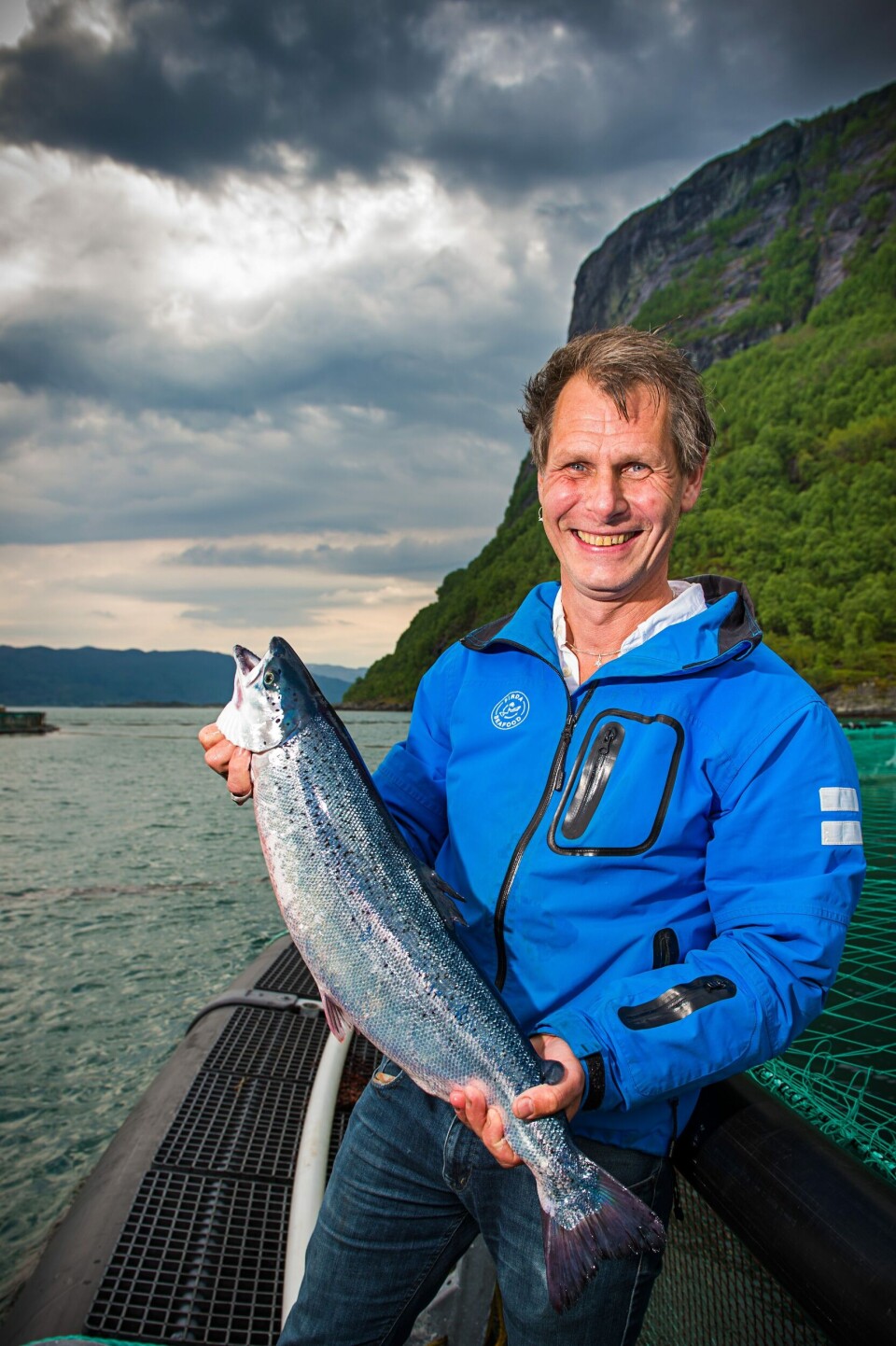 Konsernsjef Ola Braanaas mener en bør satse på Fjordørret. Foto: Ørjan Bertelsen.