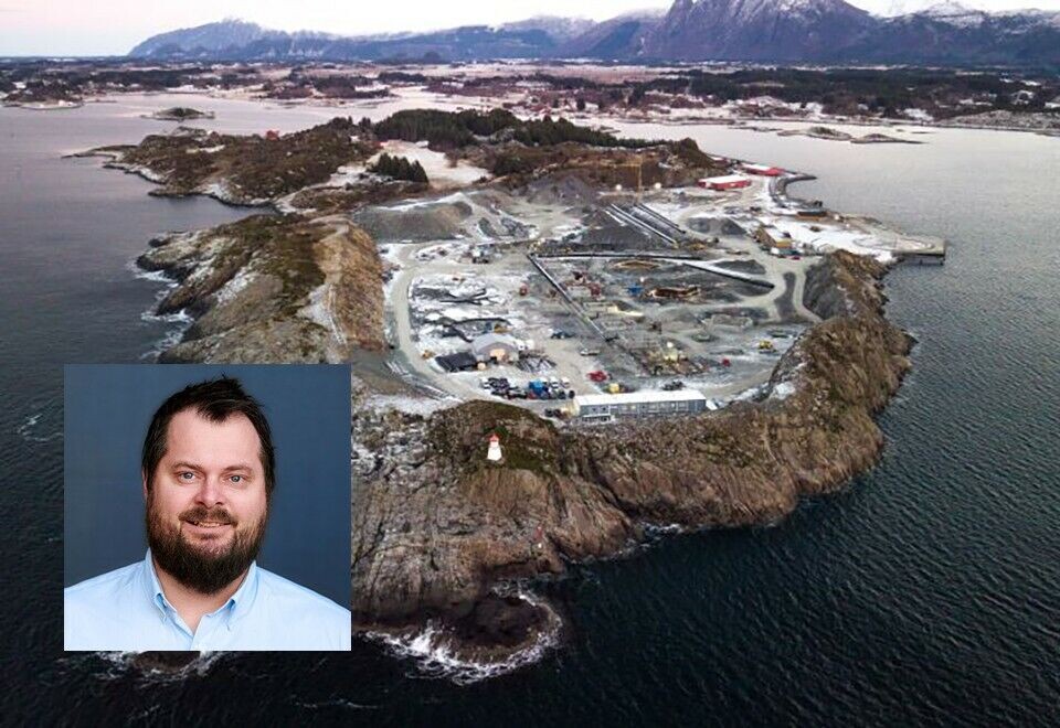 Administrerende direktør Håkon André Berg i Salmon Evolution forteller de er i rute for utsett av fisk ett år fra nå, i mars 2022. Foto: Salmon Evolution.