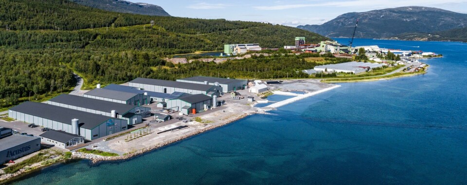 Mer en en tredjedels milliard har Sisomar investert de siste 14 årene på sin ene settefisktillatelse. Foto: Sisomar.