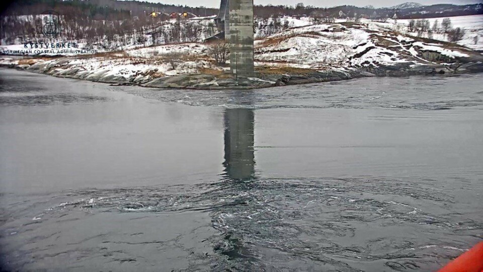 Saltstraumen. Foto: Kystverket,