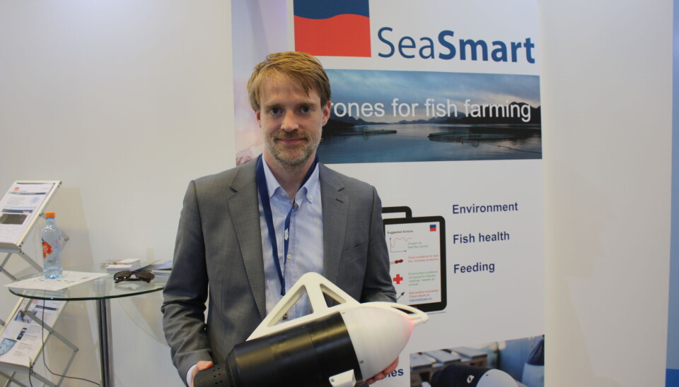 Andreas Morland er daglig leder i SeaSmart. Andreas Morland er daglig leder i SeaSmart.
