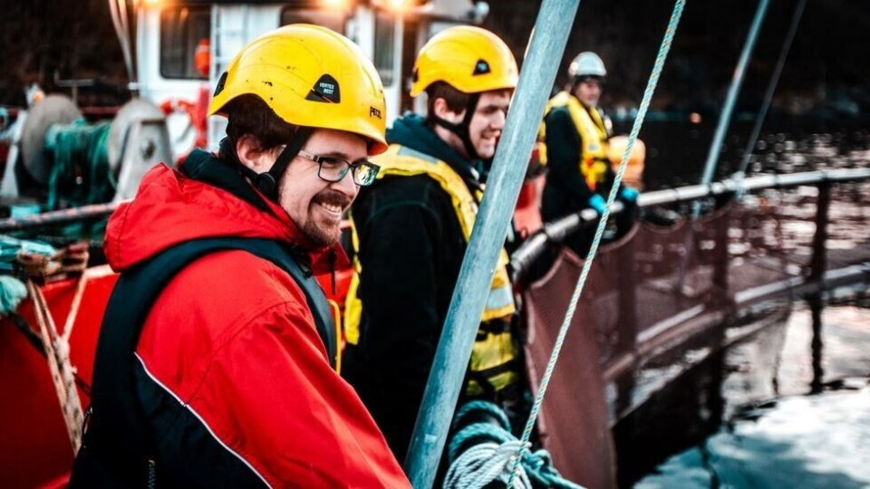 Hva skjer i cellene og genene til fisken når vi øker andelen EPA og DHA, er noe av det leder for feltforsøk i Cargill, Terje Utne spør seg. Foto: Cargill Hva skjer i cellene og genene til fisken når vi øker andelen EPA og DHA, er noe av det leder for feltforsøk i Cargill, Terje Utne spør seg. Foto: Cargill