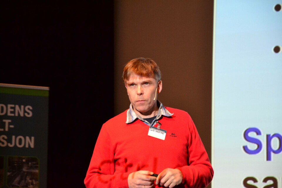 Sigurd Handeland er seniorforsker ved Uni Research. Foto: Magnus Petersen. Sigurd Handeland er seniorforsker ved Uni Research. Foto: Magnus Petersen.