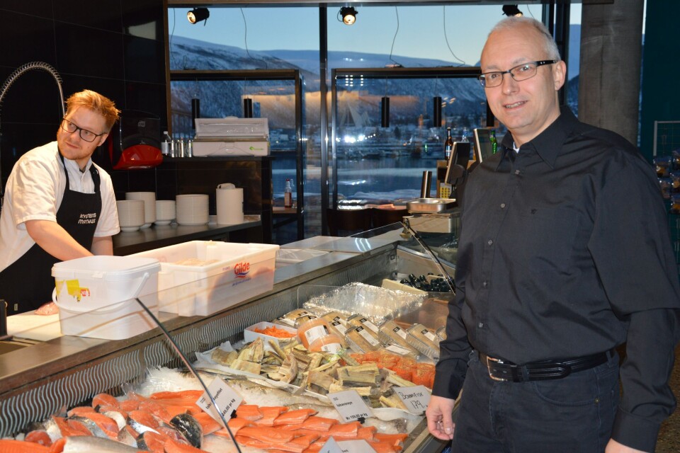 Paul Aandahl, analytiker i sjømatrådet. Foto: Therese Soltveit.