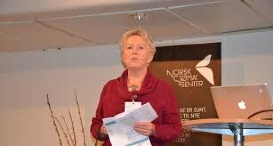 Daglig leder av Norsk Sjømatsenter Grethe Adoff. Foto: Kyst.no.