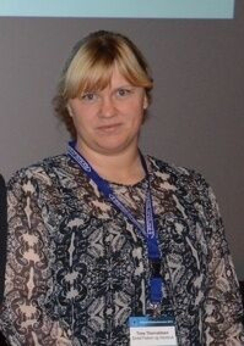 Trine Thorvaldsen fra Sintef har sett på menneskelige faktorer ved rømming. Foto: Øyvind Sjøthun Røen
