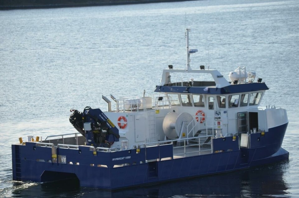 Bildet viser en tidligere leveranse til Grieg Seafood, bygg nummer 200, «Repvåg» levert i 2019. Foto: Promek