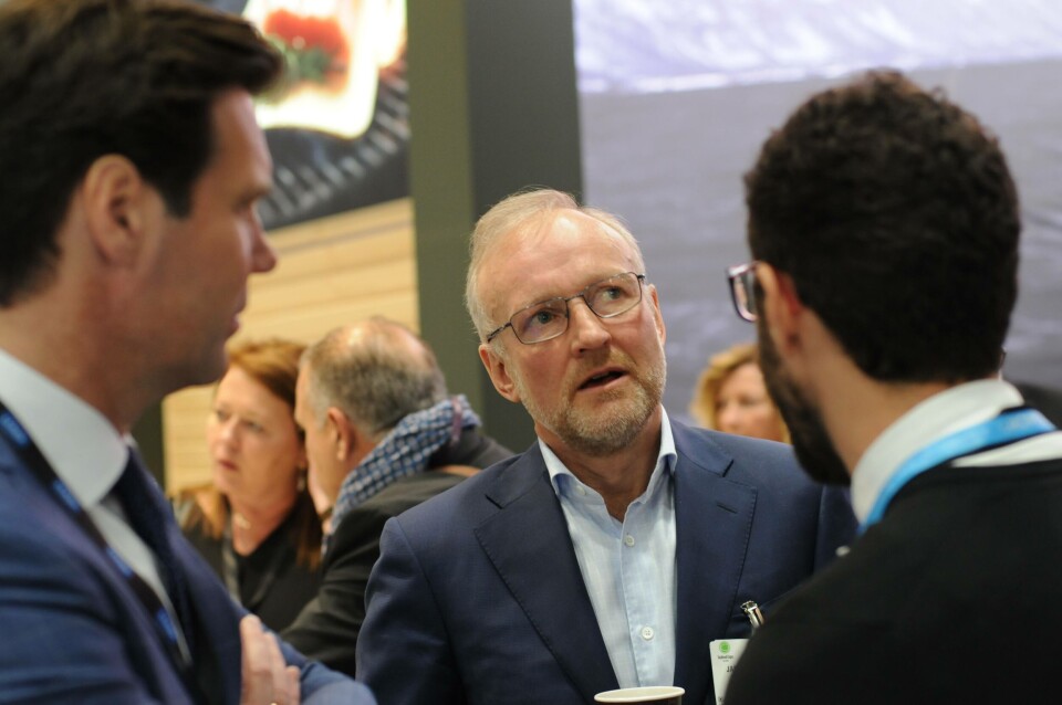 Jan Sverre Røsstad i Biomar tror fôret vil inneholde enda mer alger i fremtiden. Foto: Pål Mugaas Jensen.