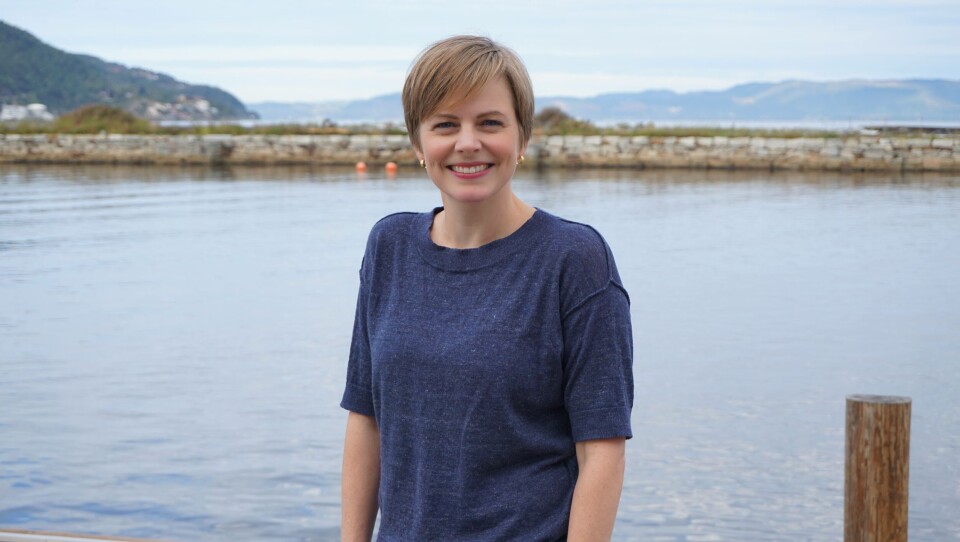 Ida Grong Aursand jobbet før med håndtering av fisk hos Sintef, nå trer hun inn i den nye rollen som forretningsutvikler. Foto: Sintef.