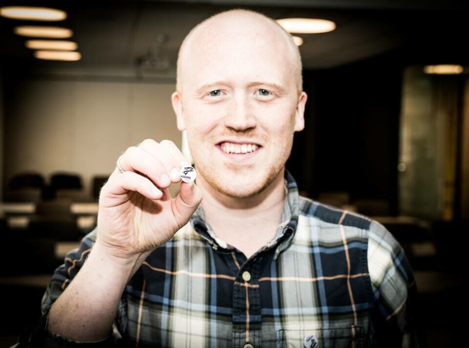 YoungFishs styreleder Carl Johan Sandberg. Foto: Leif Kjetil Skjæveland/Skretting
