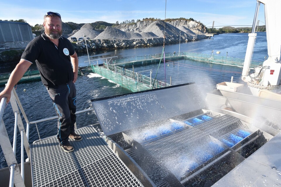Daglig leder Gudbrand Sørheim i Oppdretternes Miljøservice. Foto: Tom Lysø. Daglig leder Gudbrand Sørheim i Oppdretternes Miljøservice. Foto: Tom Lysø.