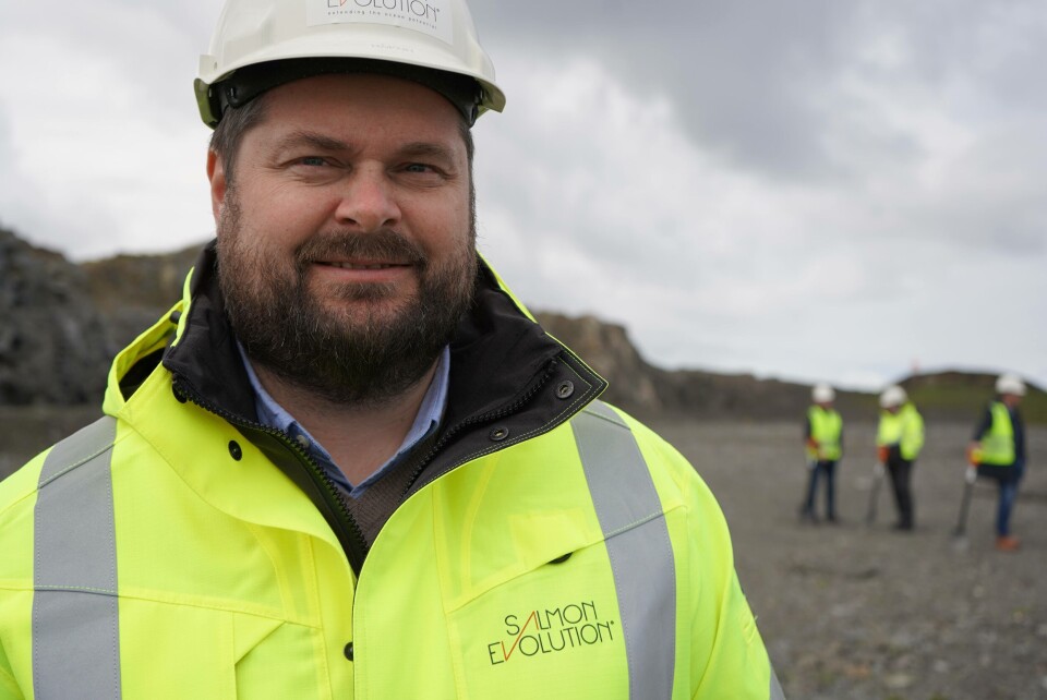 Administrerende direktør Håkon André Berg i Salmon Evolution. Foto: Salmon Evolution. Administrerende direktør Håkon André Berg i Salmon Evolution. Foto: Salmon Evolution.