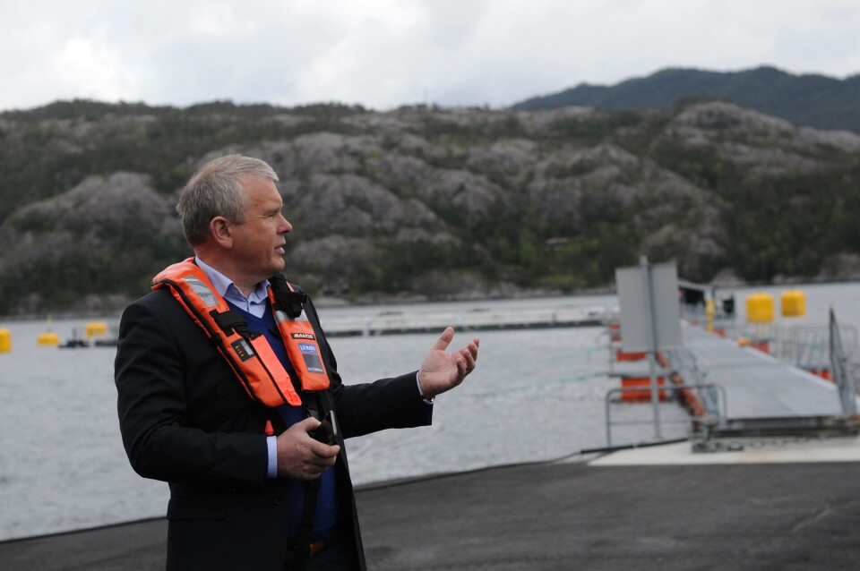 Willy Berglund er administrerende direktør i Sjøtroll. Foto: Pål Mugaas Jensen.