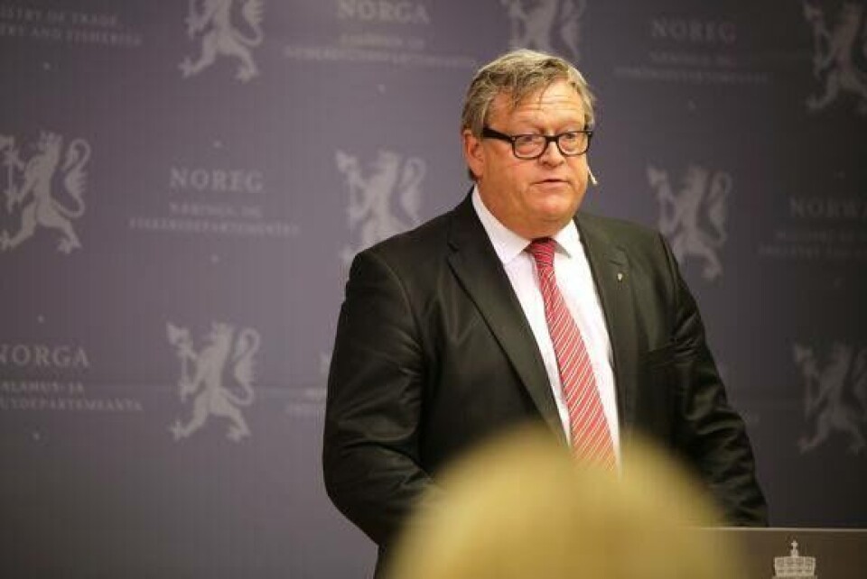 Foto: Nærings- og fiskeridepartementet.