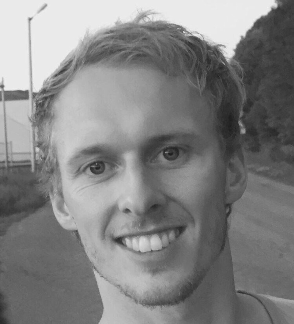 Fredrik Staven sier han vil fortsette med næringsrettet forskning og bidra til å øke kunnskap om bruken av rensefisk. Foto: Privat.
