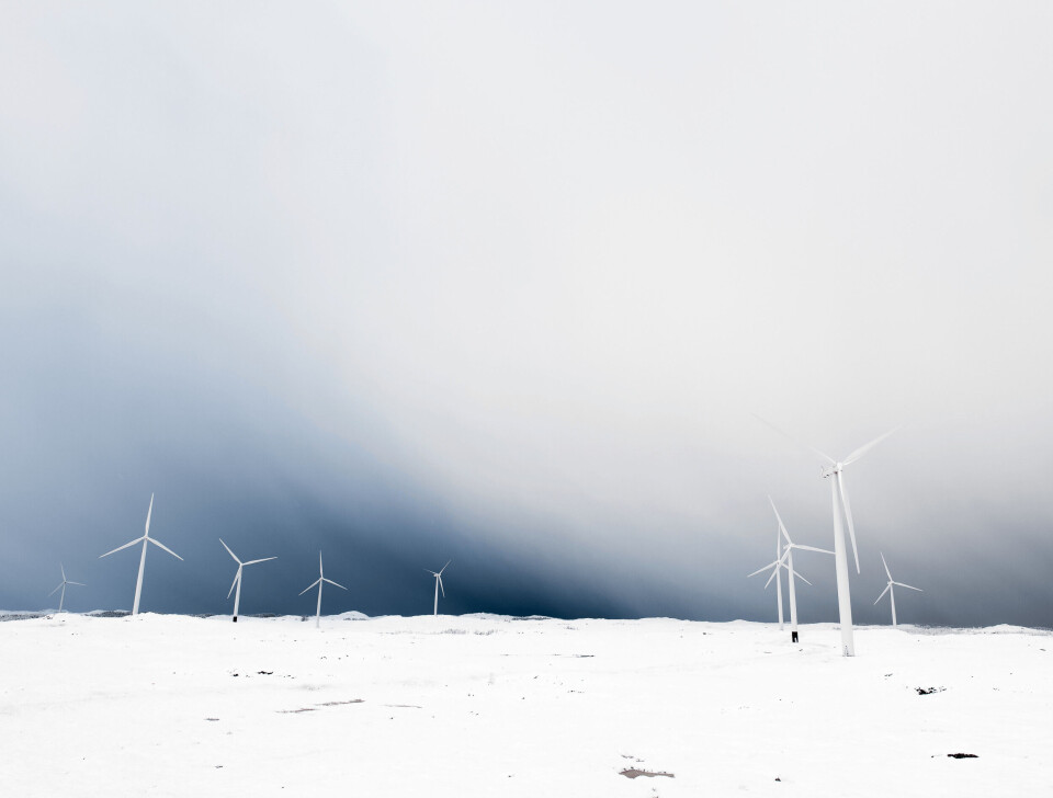 Smøla vindmølle. Foto: Audun Lie Dahl. Smøla vindmølle. Foto: Audun Lie Dahl.