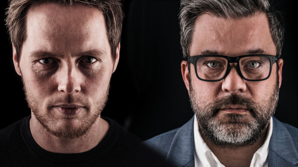 Ove Kvalsvik t.v og Caspar Macody Lund t.h har startet selskapet Vekstlandet og har ambisjoner om å bidra til å løse vekstutfordringene til oppdrettsnæringen på Vestlandet. Klikk for større bilde. Foto: Vekstlandet. Ove Kvalsvik t.v og Caspar Macody Lund t.h har startet selskapet Vekstlandet og har ambisjoner om å bidra til å løse vekstutfordringene til oppdrettsnæringen på Vestlandet. Klikk for større bilde. Foto: Vekstlandet.