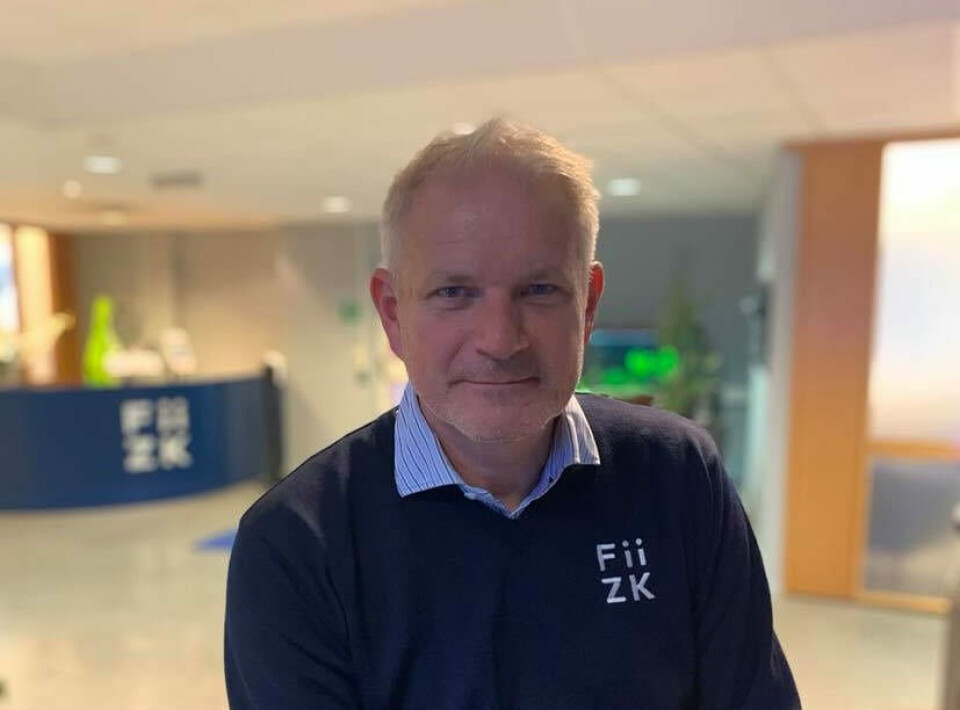 Anders Næss er ny i Fiizk og får ansvar for utviklingsprosjektene på lukket merd. Foto: Fiizk.