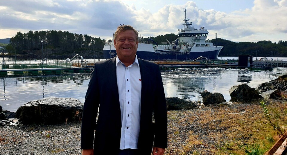 Fiskeriminister Harald T. Nesvik ser fram til å besøke Sør-Korea. Foto: NFD.