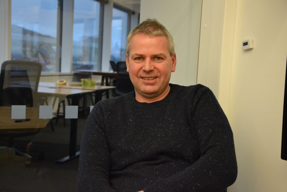 Kenneth Myklebust i Nauplius Solutions sier samarbeidet deres med Vard Aqua er gull verdt. Foto: Ole Andreas Drønen Kenneth Myklebust i Nauplius Solutions sier samarbeidet deres med Vard Aqua er gull verdt. Foto: Ole Andreas Drønen