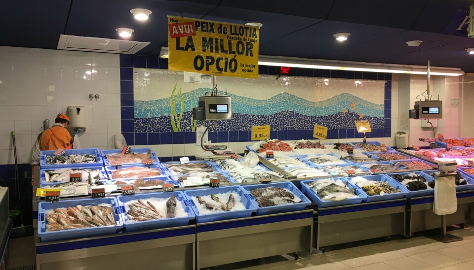 Norsk sjømat i Mercadona Spania. Foto: Norges sjømatråd. Norsk sjømat i Mercadona Spania. Foto: Norges sjømatråd.