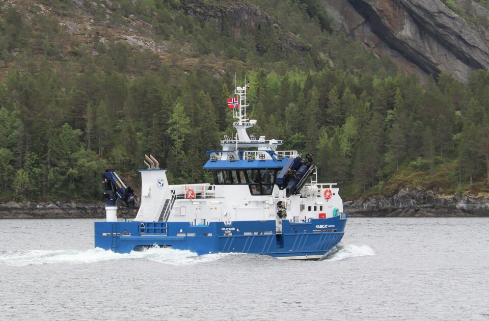 Den nye katamaranen til Sulefisk AS skal bedre kapasiteten til selskapet. Foto: Sulefisk Den nye katamaranen til Sulefisk AS skal bedre kapasiteten til selskapet. Foto: Sulefisk
