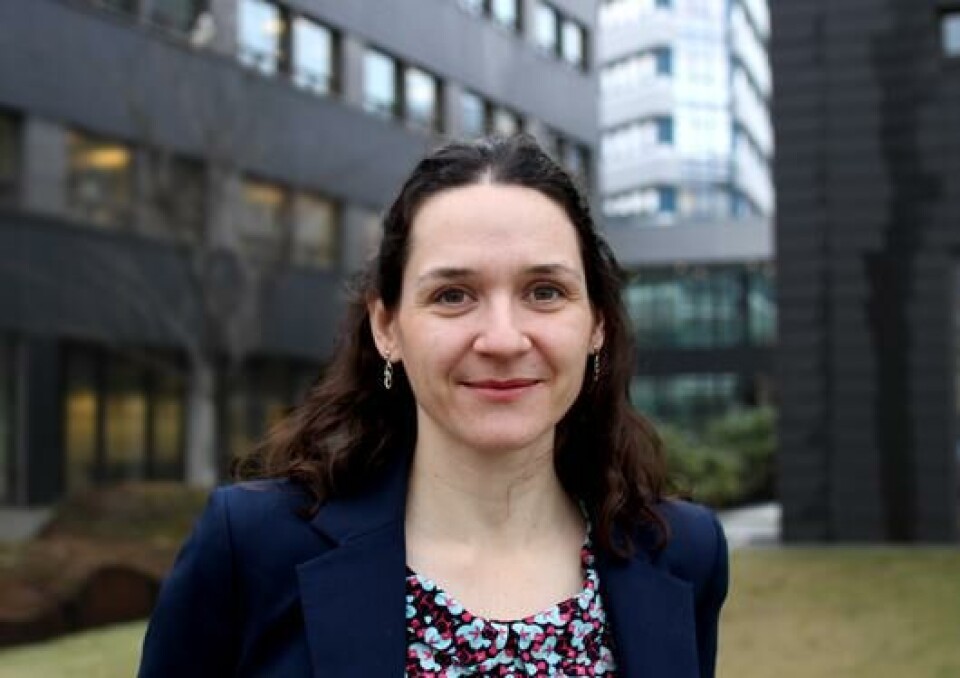 Adele Mennerat, forsker i evolusjonær biologi ved Institutt for biovitenskap hos Universitetet i Bergen (UiB). Foto: UiB. Adele Mennerat, forsker i evolusjonær biologi ved Institutt for biovitenskap hos Universitetet i Bergen (UiB). Foto: UiB.