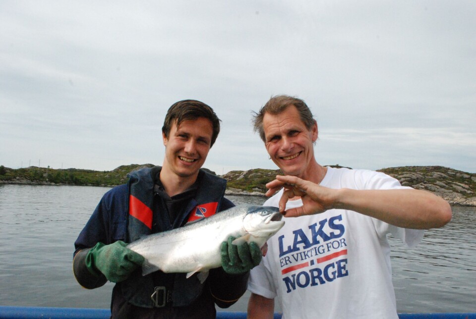 Ola Braanaas sammen med Joackim Wengaard. Foto: Kate Stenerud.