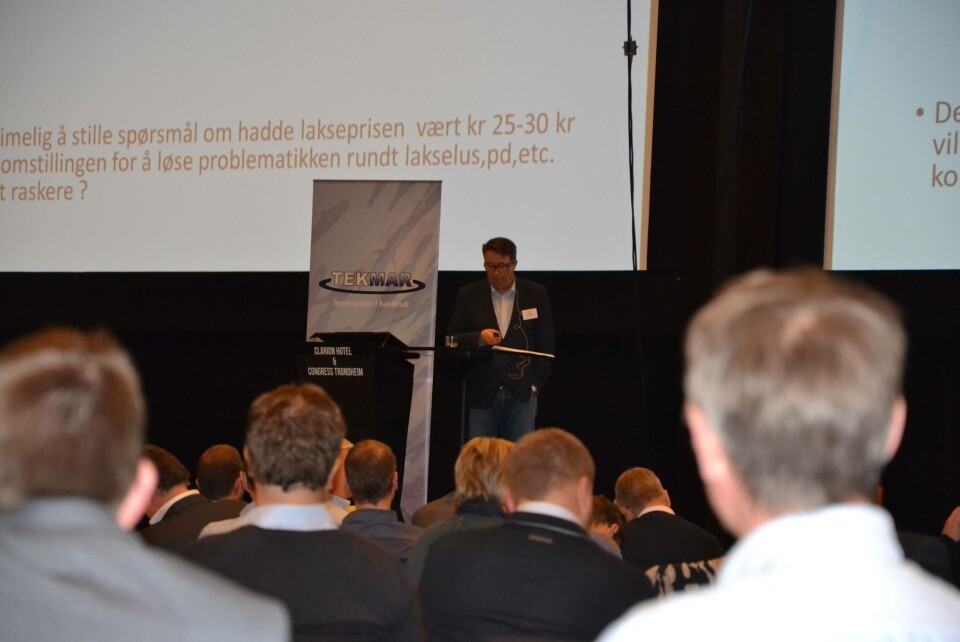 Tarald Sivertsen på Tekmar 2015.