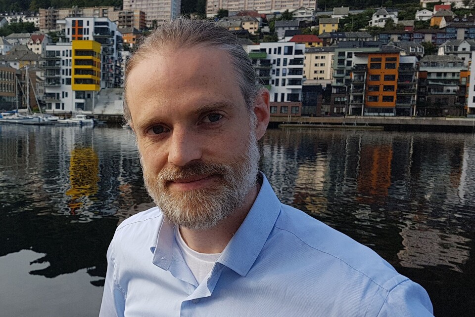 Andreas Morland, gründer i Seasmart. Foto: Seasmart.