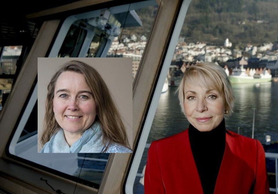 Ingvild Eide Graff og Sissel Rogne er to av elleve søkere til nytt åremål som direktør ved Havforskningsinstituttet. Foto: Privat og Havforskningsinstituttet