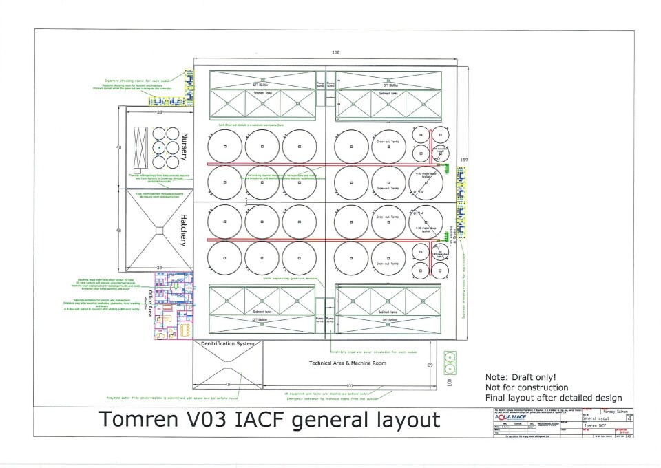 Prinsippskisse av anlegget. Illustrasjon: Tomren Fish.