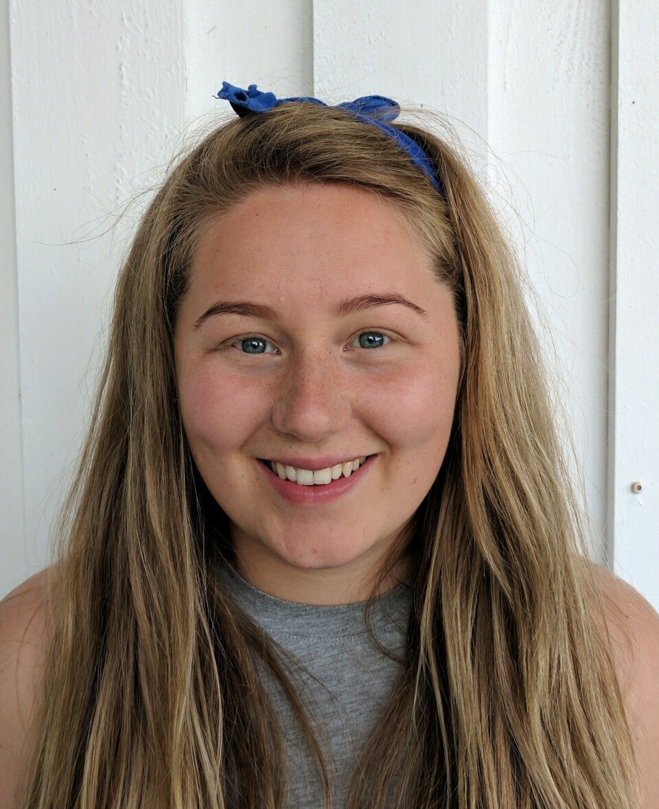 Martine Haldorsen, rognansvarlig ved Skjerneset Fisk AS. Foto: Privat.