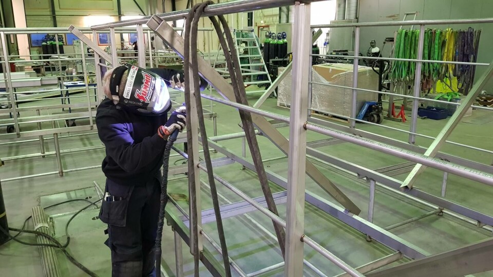 Melbu Systems lisensproduserer blant annet slamtørkere til settefiskanlegg, og daglig leder sier de har hatt noen gode år. Foto: Melbu Systems