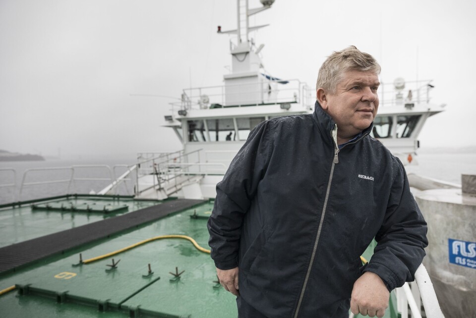 Styreleder i NCE Seafood Innovation Cluster Einar Wathne forteller at AquaCloud 2.0 vil fokusere på standardisering av havbruksdata. Foto: Cargill