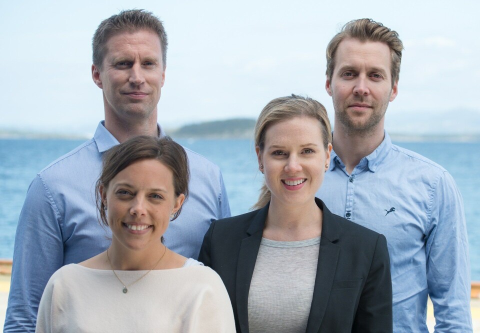 Johan Rennemo, Eirik Hoel, Maren Iden Bjerkeset og Audhild Blomsø . Foto: Leif Kjetil Skjæveland.