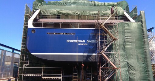 Slaktebåten Norwegian Gannet skal stå klar i september