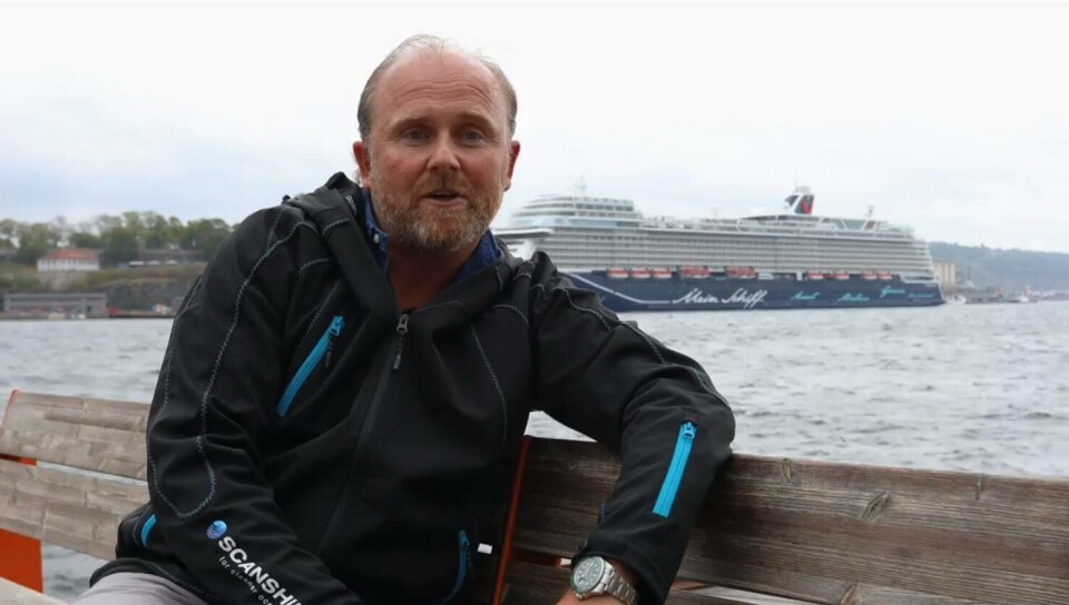 Scanships konsernsjef Henrik Badin ser store muligheter i oppdrettsnæringen for selskapets renseanlegg. Foto: Scanship. Scanships konsernsjef Henrik Badin ser store muligheter i oppdrettsnæringen for selskapets renseanlegg. Foto: Scanship.