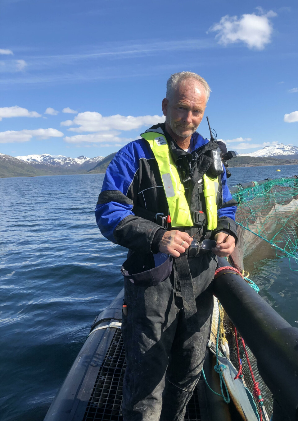Tom Jarle Bjørkly, daglig leder i Mortenlaks.