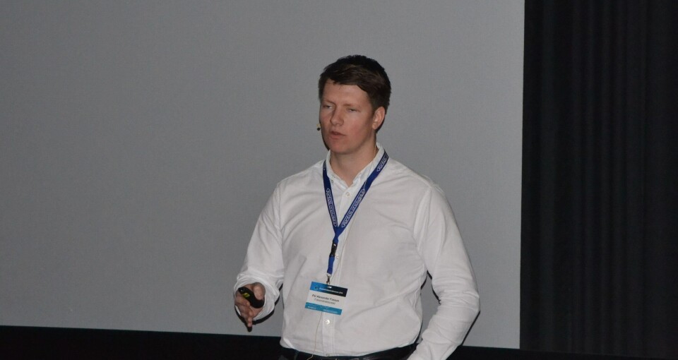 Pål Alexander Fossen fra Fiskerdirektoratet. Foto: Magnus Petersen.