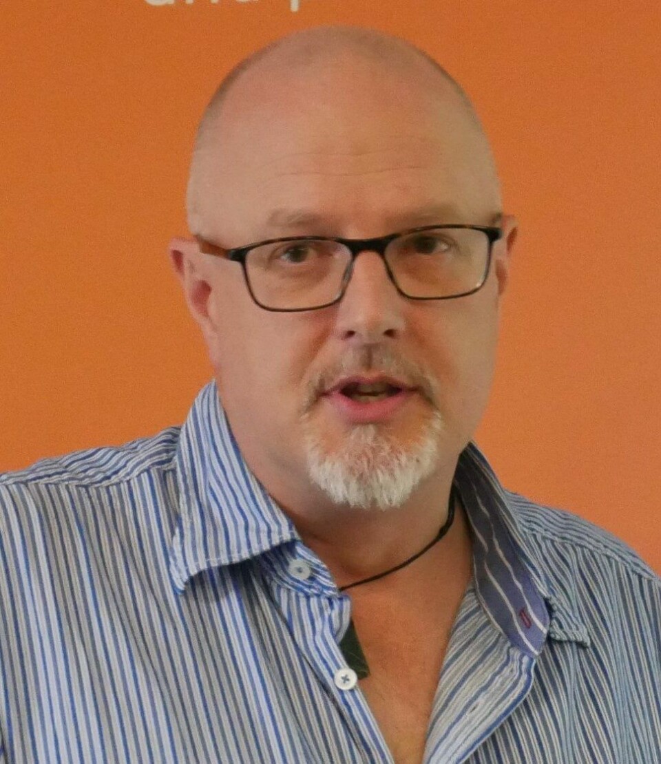Richard Hopewell er fiskehelseansvarlig i Dawnfresh Seafoods.