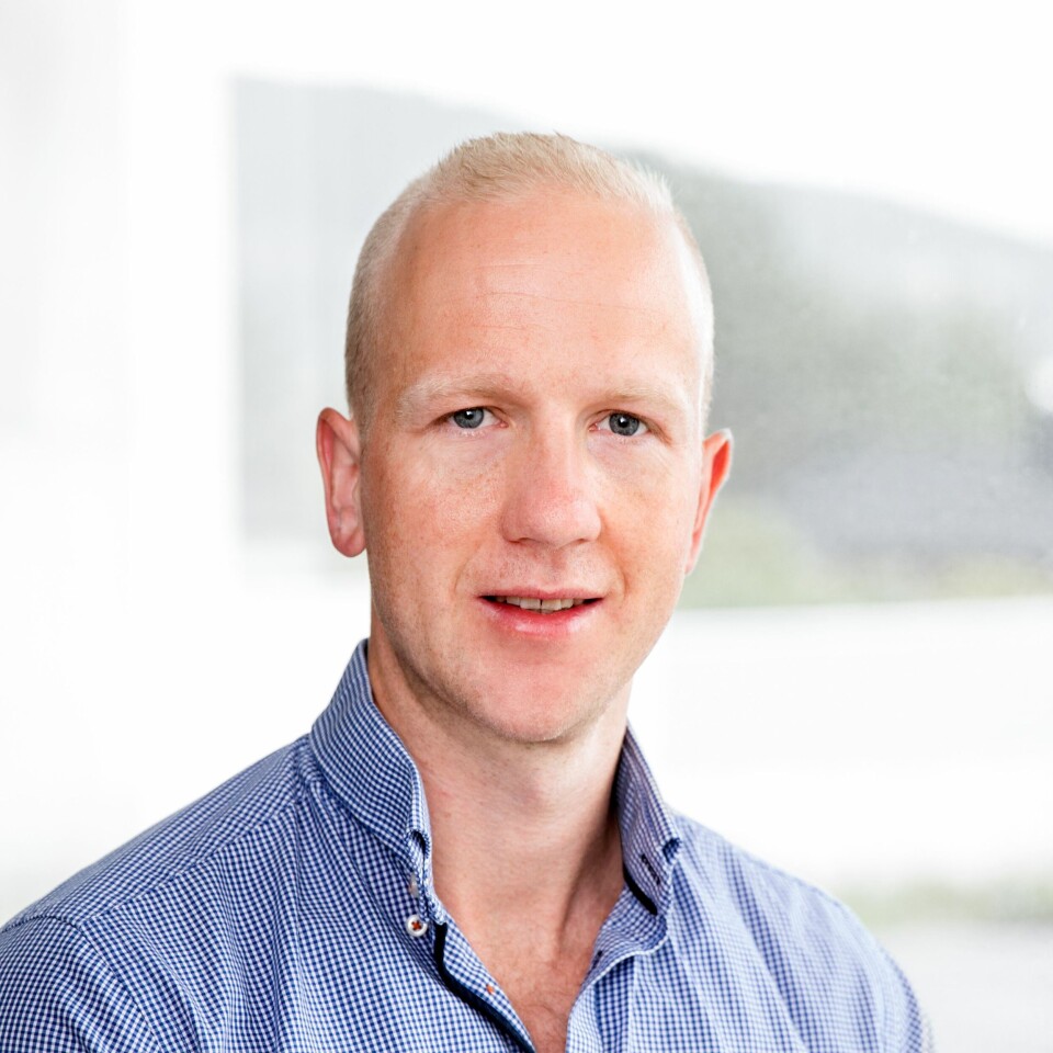 Thommy Holmvåg (35), Key Account Manager i SalmoBreed. Foto: SalmoBreed.