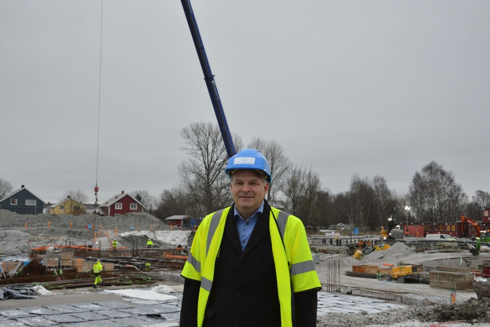 Erik Heim, daglig leder i Nordic Aquafarms. Foto: Katarina Berthelsen.
