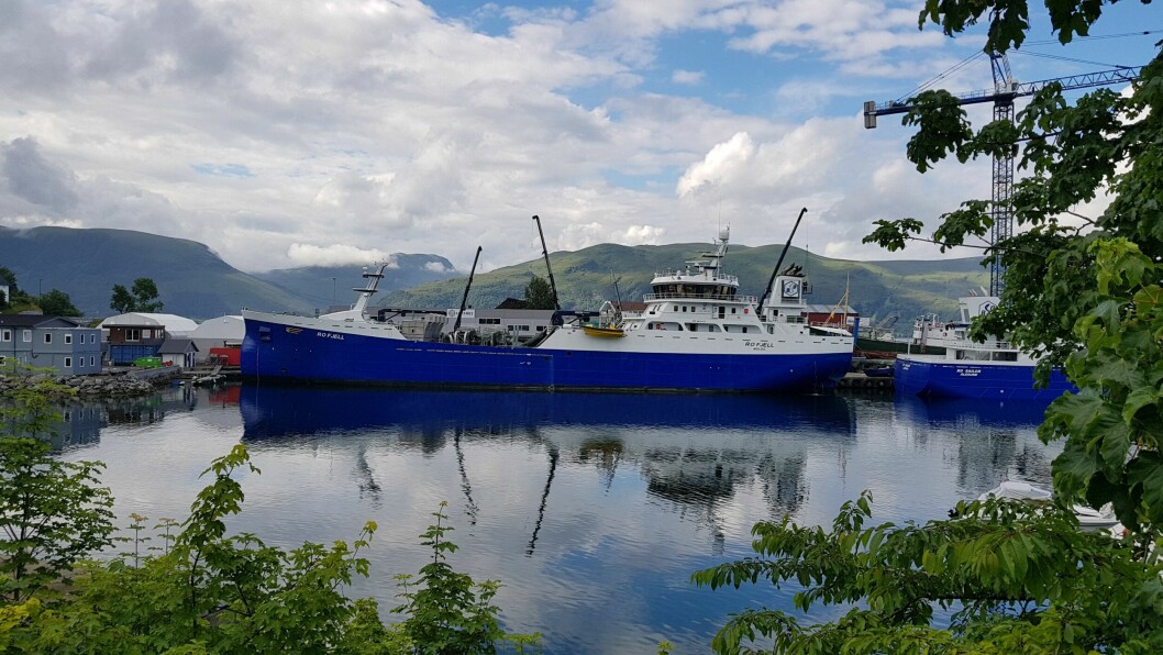 Smir har nå under levering 16 nye linjer til SalMar, henholdsvis 8 linjer på brønnbåten Ro Fjell som er i oppstartsfasen i disse dager. Foto: SalMar