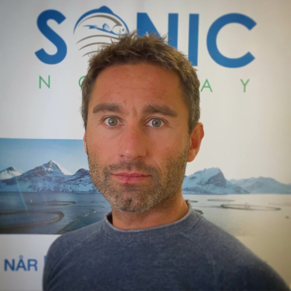 Daglig leder Gunnar Hemming sier selskapet har ingen hast for utvidelser, men er glad for at Salaks prøver ut ultralyden deres. Foto: Privat. Daglig leder Gunnar Hemming sier selskapet har ingen hast for utvidelser, men er glad for at Salaks prøver ut ultralyden deres. Foto: Privat.