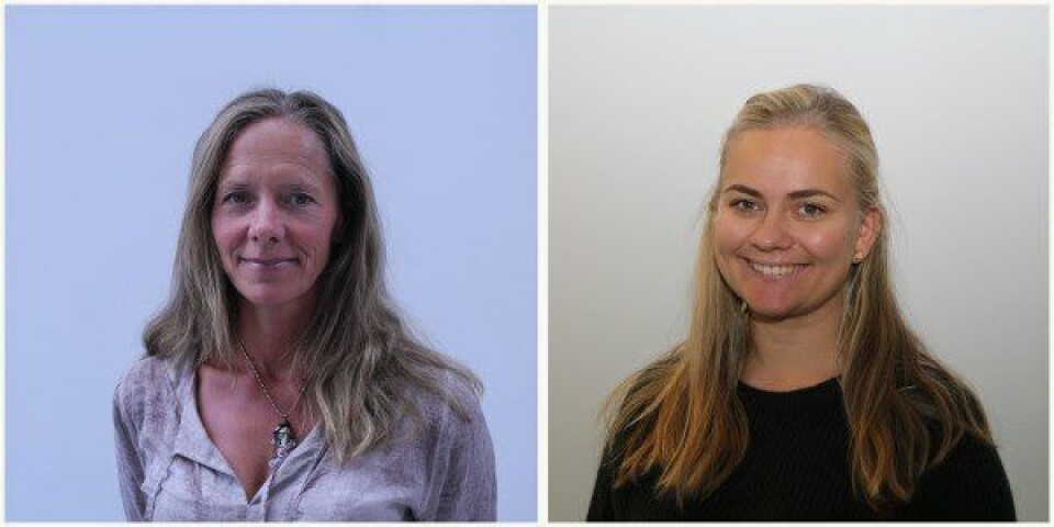 NIVA-forskerne Marianne Olsen (t.v.) og Inger Lise Nerland Bråte disputerer begge for doktorgrad. Foto: Niva