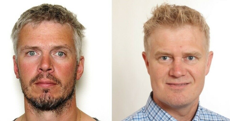 Salmobreed Salten har ansatt Stian Jonassen (t.v) og Tor Harald Arntzen i det nye teamet sitt. Foto: SalmoBreed Salten.