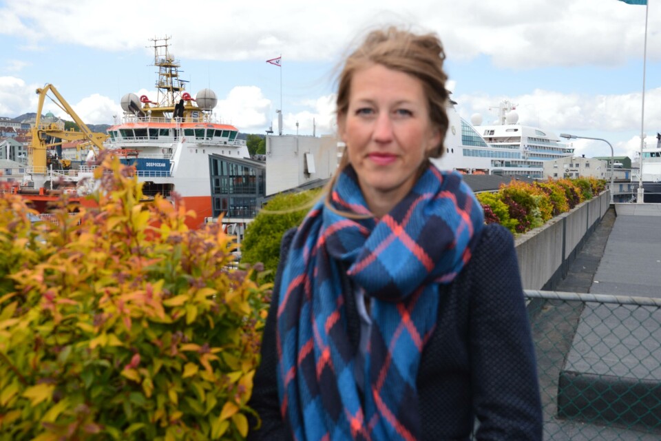 Tanja Hoel daglig leder i The Seafood Innovation Cluster. Foto: Therese Soltveit. Tanja Hoel daglig leder i The Seafood Innovation Cluster. Foto: Therese Soltveit.