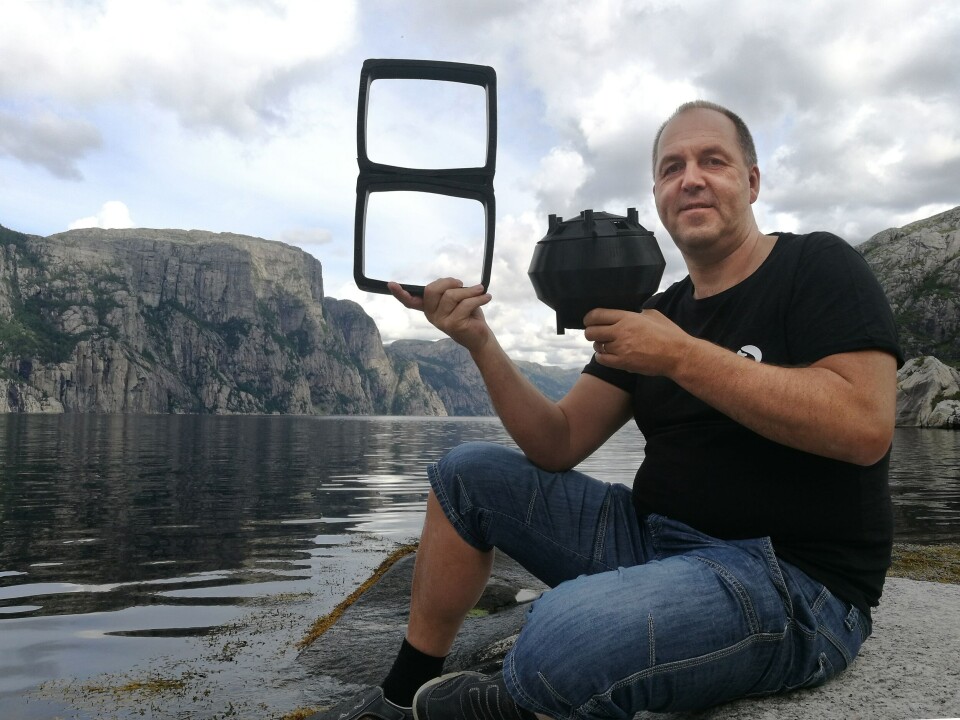 Arne Berge daglig leder  i Fishglobe. Foto: Fishglobe.