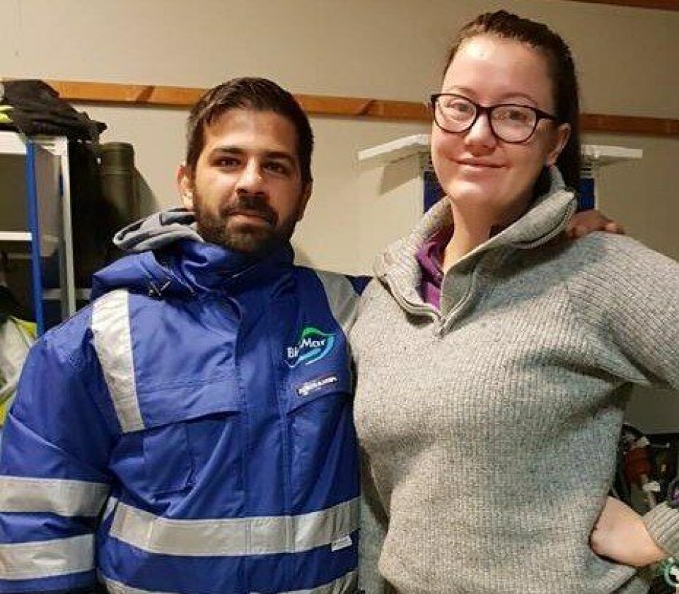 Sulefisk har tilsett to nye praktikantar i temaet sitt. Foto: Sulefisk.